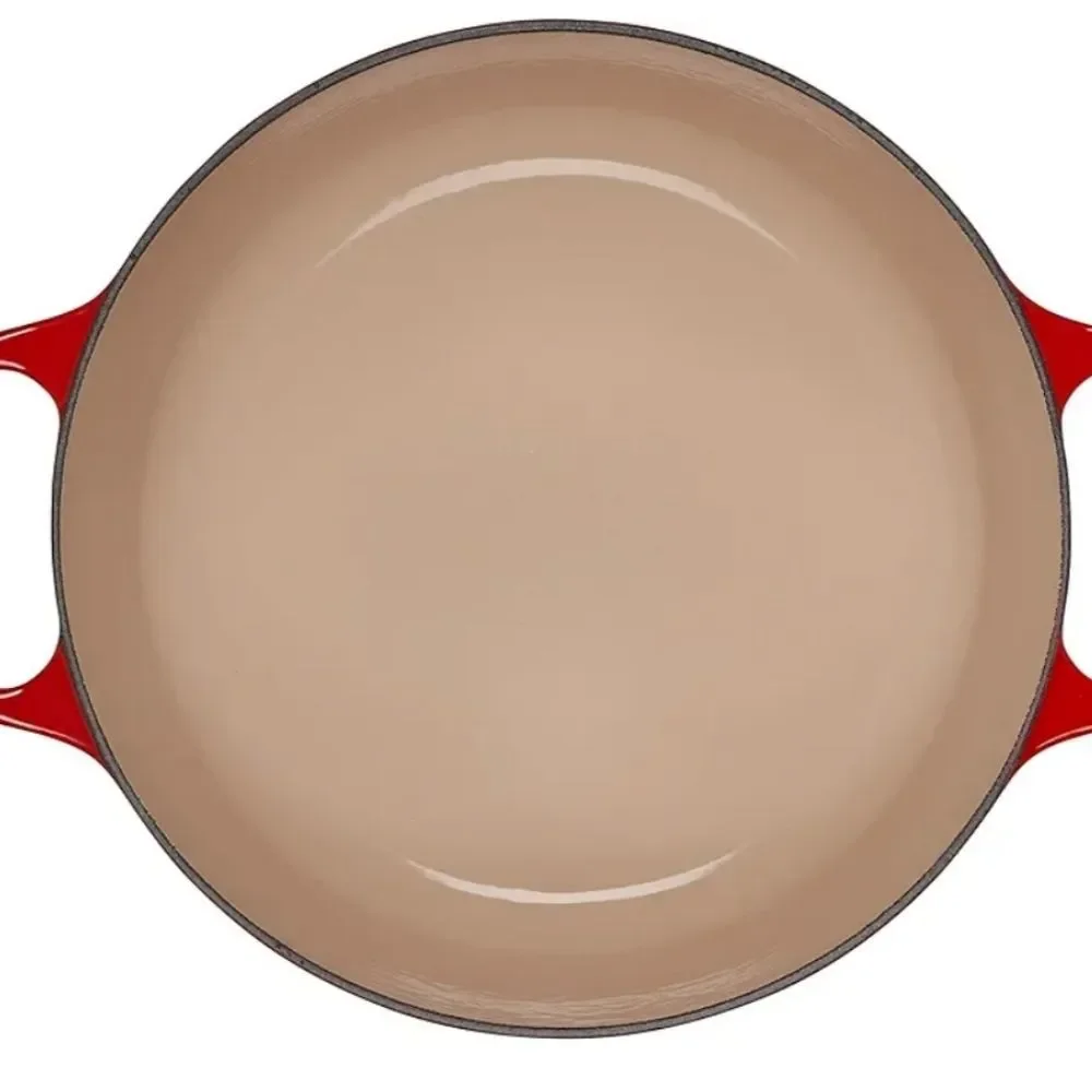 Le Creuset Enameled Cast Iron Signature Round 3.5QT Dutch Oven-Cerise/Cherry Red